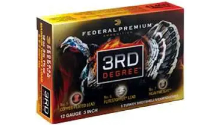 FEDERAL 12GA 3"  1-3/4OZ  5, 6, 7 SHOT 1250 FPS   5 RD/BX 10 BX/CS