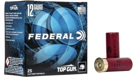 FEDERAL TOP GUN 12GA 2-3/4" 2-3/4DE 1OZ 7.5 25 RD/BX 10 BX/CS