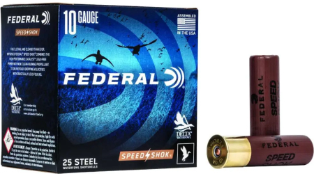 FEDERAL 10GA 3-1/2" 1-1/2OZ BB 25 RD/BX 10 BX/CS