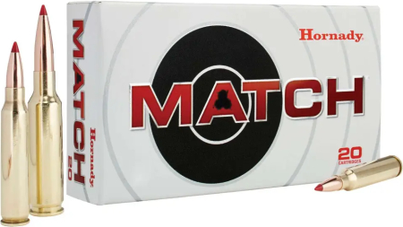 HORNADY MATCH 6.5 CREEDMOOR 140GR ELD 20RD BX 200RD CASE