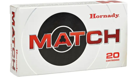 HORNADY MATCH 338 LAPUA 285GR ELD MATCH 20RD BX 120RD CASE