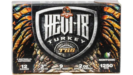 HEVI-SHOT HEVI-18 TSS TURKEY 12GA 3IN 2OZ #9 5 RD/BX 10 BX/CS
