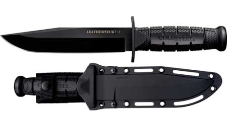 COLD STEEL LEATHERNECK SF - 6.75" D2 STEEL PLAIN EDGE BLD
