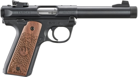 RUGER MKIV 22/45 BLK 22LR 5.5" TB