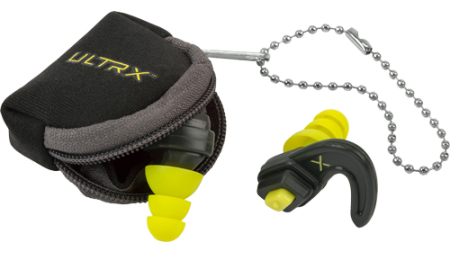 ULTRX SHIFT ADJUSTABLE - PROTECTION EAR PLUGS GRAY/YELL