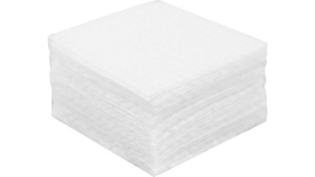 B/C PATCH 1-1/8" SQUARE - .22-.25 CALIBERS 1000-PACK