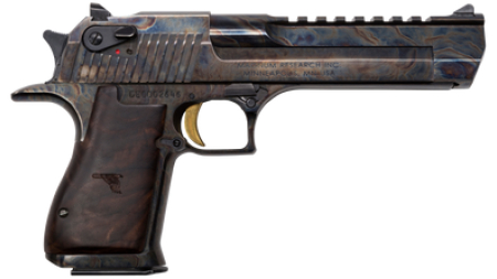 Magnum Research DE50CH Desert Eagle Mark XIX 50 AE 6" 7+1 Case Hardened/Walnut