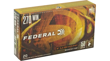 FEDERAL 270 WIN 150GR FUSION 20 RD/BX 10 BX/CS