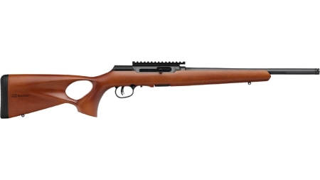 SAVAGE ARMS A22 22LR BL/WOOD 18" TB
