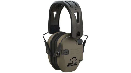 WALKERS RAZOR TACTI-GRIP MUFF W/ RUBBER HEADBAND FDE 4/CASE