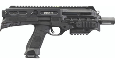 Chiappa Firearms 500.217 CBR-9 USA Black Rhino 9mm Semi-Auto Pistol 9" 18+1 Black