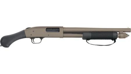 MOSSBERG 590 SHOCKWAVE 12/14 3" BL/FDE