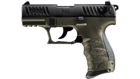 WALTHER ARMS P22Q MILITARY 22LR 10+1 3.4"