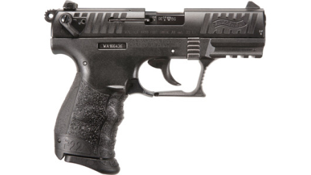 Walther 5120700 P22Q .22LR 3.42" Threaded Barrel 10+1 Black