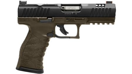 Walther 5220307 WMP OR .22WMR 4.5" 15+1 Black/OD Green