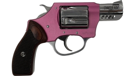 CHARTER ARMS COYOTE 380ACP PINK/SS 2" 5RD