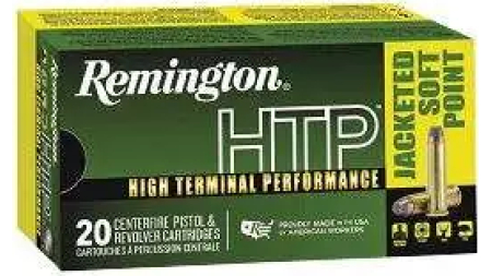 REMINGTON 44 REM MAGNUM 240GR JSP HTP HTP 20 RND BX 20 RD/BX 25 BX/CS