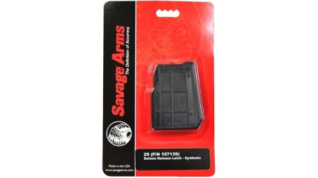 SAVAGE MAGAZINE MODEL 25 - 22 HORNET 4RD SYNTHETIC MATTE