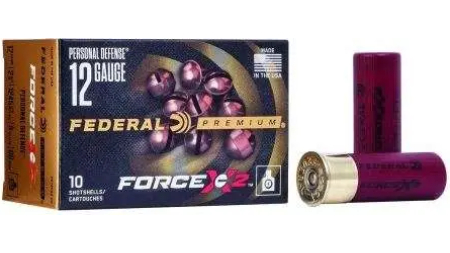 FEDERAL 12GA 1 3/4IN 6-PELLET FORCE X2 00 BUCK 10 RD/BX 10 BX/CS