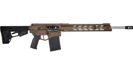 DIAMONDBACK DIAMOND SERIES DB10 6.5 CREEDMOOR 20" SS 15" M-LOK ANTI ROTATION RAIL, FDE