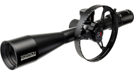 SIGHTRON SCOPE S6 10-60X56 ED - 34MM SIDE WHEEL ILLUM MOA-2FT