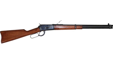 CIMARRON MODEL 1892 SADDLE RING CARBINE LVR RFL 357MAG 20" COLOR CASE/WALNUT STOCK