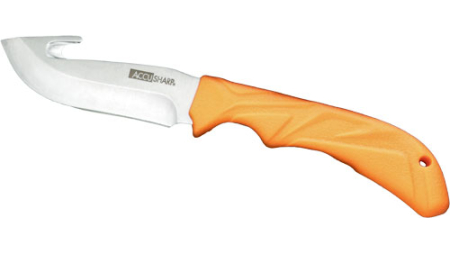 ACCUSHARP GUT-HOOK KNIFE 3.5" - BLADE NON SLIP GRIP
