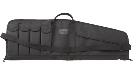 BLACKHAWK SPORT 36" TACTICAL - CARBINE CASE 4 MAG HOLDERS BLK