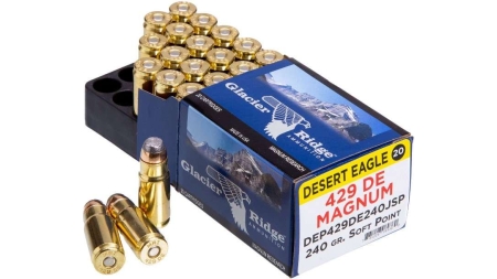 MAGN RESEARCH 429 DE 240GR JHP 20RD BOX 10 BOXES PER CASE