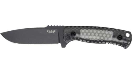 KA-BAR LES GEORGE COOL NAME - 4.25" DROP POINT & SHEATH