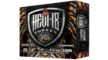 HEVI-SHOT HEVI-18 TSS TURKEY 28GA 3IN 1-1/4OZ #7 5 RD/BX 10 BX/CS