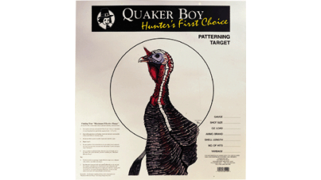 QUAKER BOY PAPER TARGET TURKEY - 20" X 20" 100-PACK