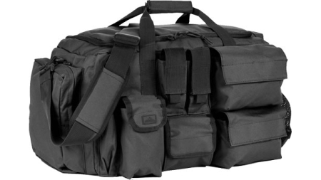 RED ROCK OPERATIONS DUFFLE BAG - 7 EXTERNAL UTILITY POUCHES BLK