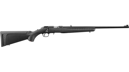 RUGER AMERICAN 17HMR BL/SY 22"