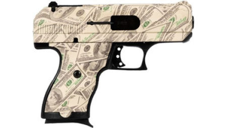 Hi-Point 916MONEY Compact Poly-Framed C9 Pistol 9mm 8+1 3.5" $100 Bill Pattern