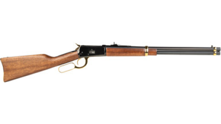 Rossi USA R92 Lever Action 920442013-GLD .44 Rem Mag 10+1 20" Black/Hardwood/Gold Accents