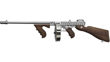 THOMPS 1927A1 DELUXE 45ACP RFL CHRM TIGER STRP