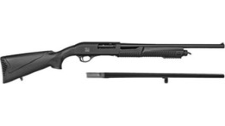 Charles Daly 930.374 301 Pump-Action Shotgun Combo 12 Gauge 18.5"/28" 4+1 Black Synthetic