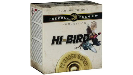 FEDERAL 12GA  2 3/4"  3 1/4DE  1 1/8OZ  8  1,255 FPS 25 RD/BX 10 BX/CS