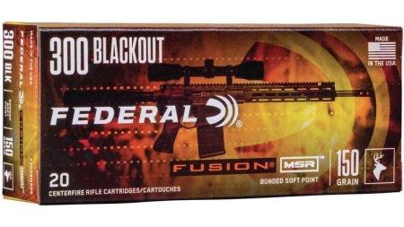 FEDERAL 300 BLK 150GR FUSION MSR 20 RD/BX 10 BX/CS