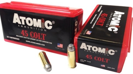 ATOMIC COWBOY 45 LC 200GR - LEAD-RN FP 50RD 10BX/CS