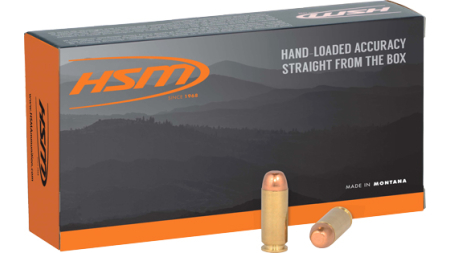 HSM 10MM 200GR FMJ 50RD - 10BX/CS