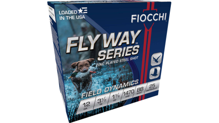 FIOCCHI FLYWAY 12GA 3.5" - 1-3/8OZ #BB 1470FPS 25RD 10B/C
