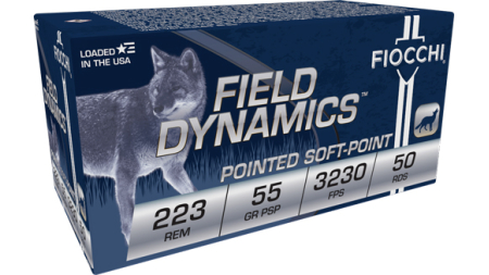 FIOCCHI 223 REM 55GR PSP - 50RD 10BX/CS