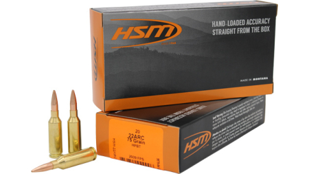 HSM 22 ARC 75GR BTHP - 20RD 25BX/CS