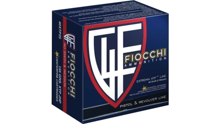 FIOCCHI 40 SW 155GR XTP-HP - 25RD 20BX/CS