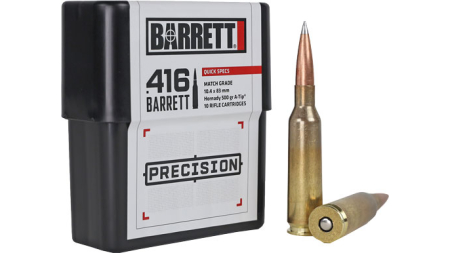 BARRETT 416 BARRETT AMMO 500GR - HORNADY A-TIP 10RD 8BX/CS