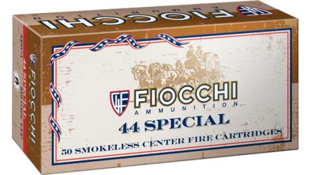 FIOCCHI 44 SW SPECIAL 210GR - LEAD-FP 50RD 10BX/CS