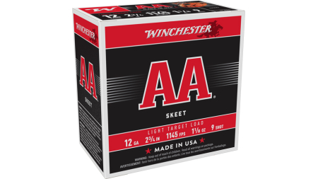 WINCHESTER AA 12GA 2.75" - 1-1/8OZ #9 1145FPS 250RD CASE