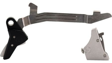 TIMNEY TRIGGER ALPHA FOR GLOCK - GEN 3-4 LARGE 3LB SILVER